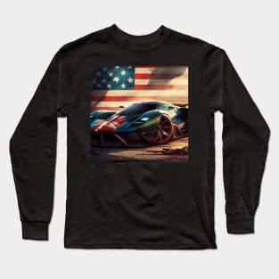 Supercar Concepts - American Dream Long Sleeve T-Shirt